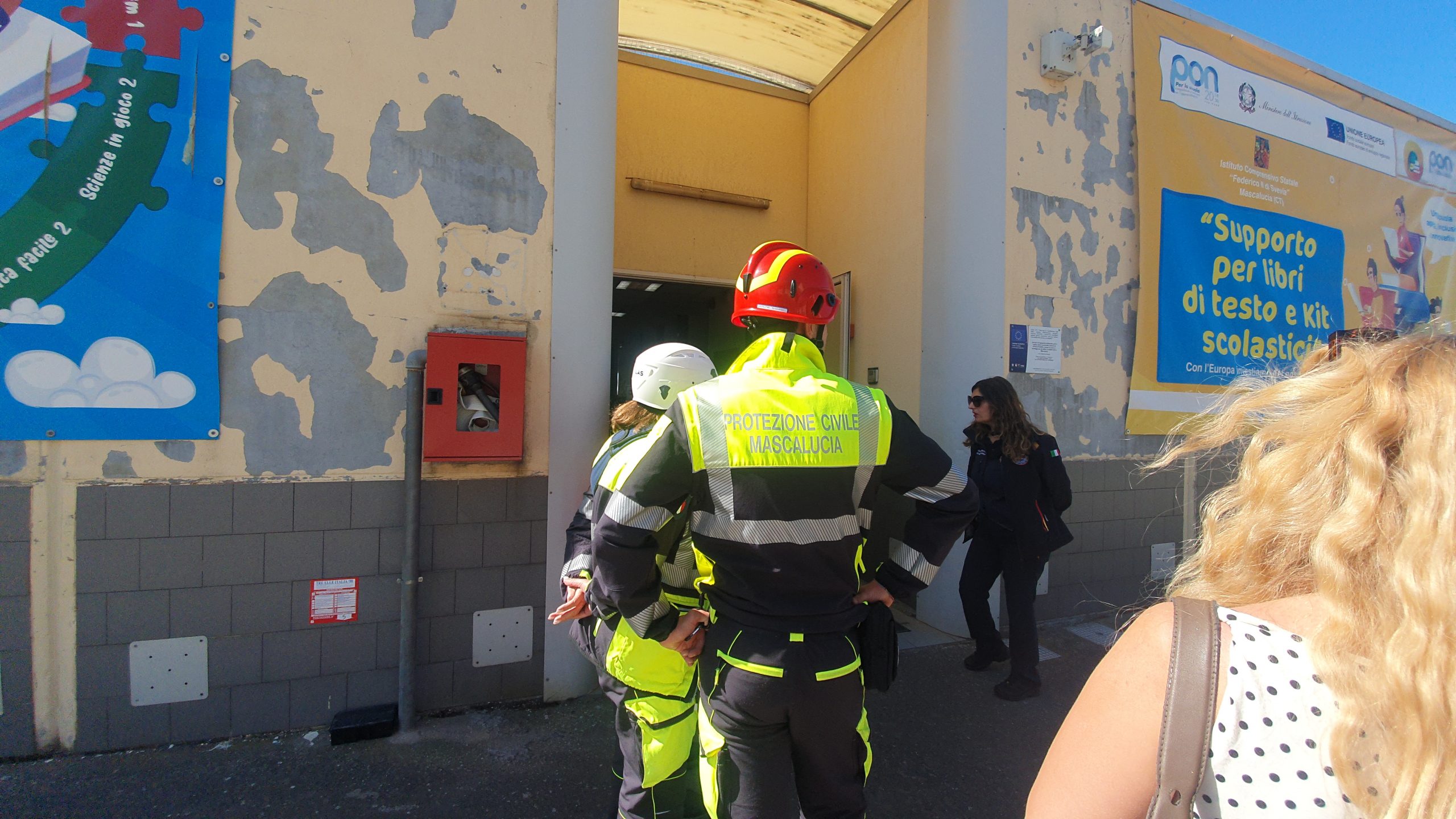 Earthquake drill simulation
