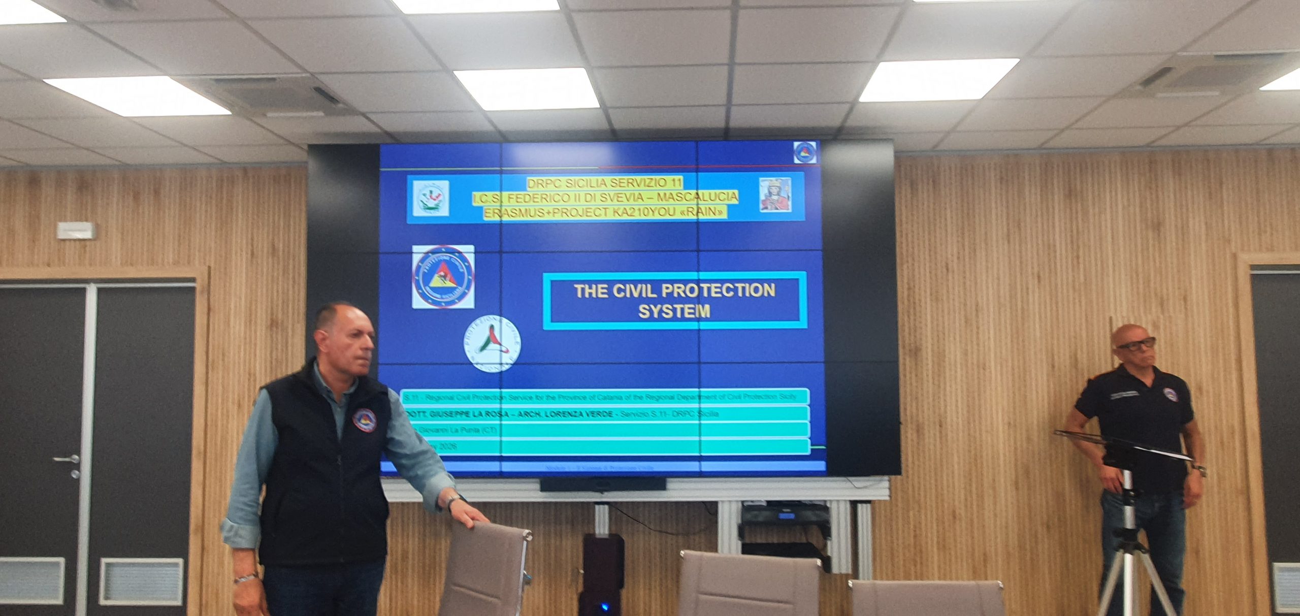 Visit to the Regional Department of the Civil Protection