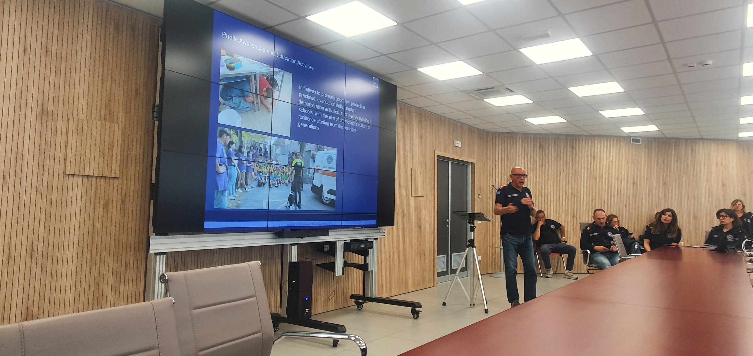 Visit to the Regional Department of the Civil Protection