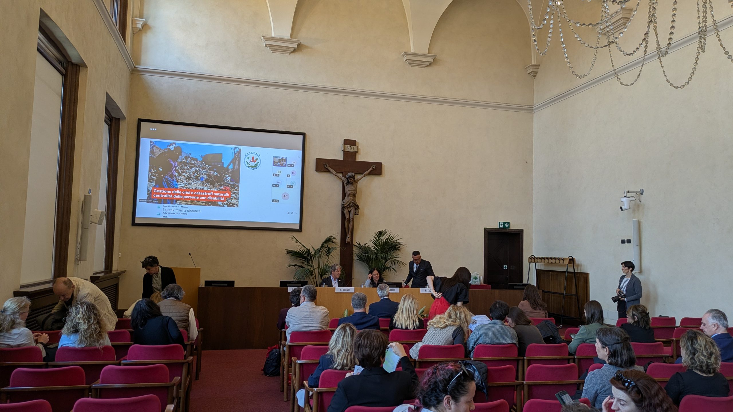Partner delegations at CBM Italia