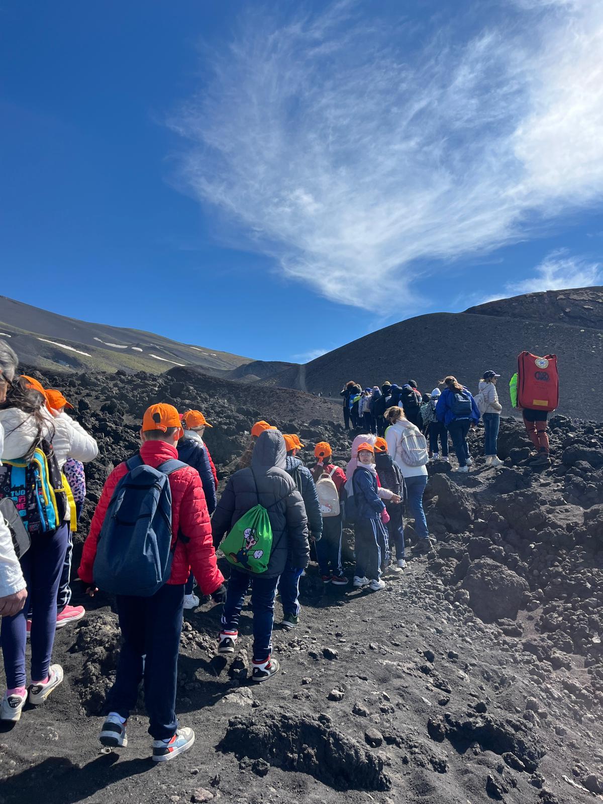 Educational walk with CNSAS volunteers